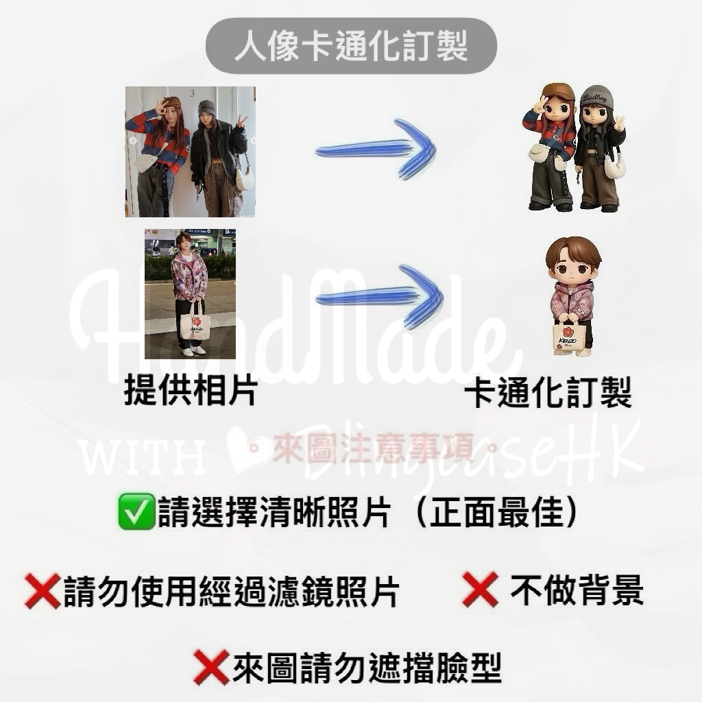 人像卡通化訂製 │ Q版Anson Lo 滴膠閃粉 iPhone 手機殼