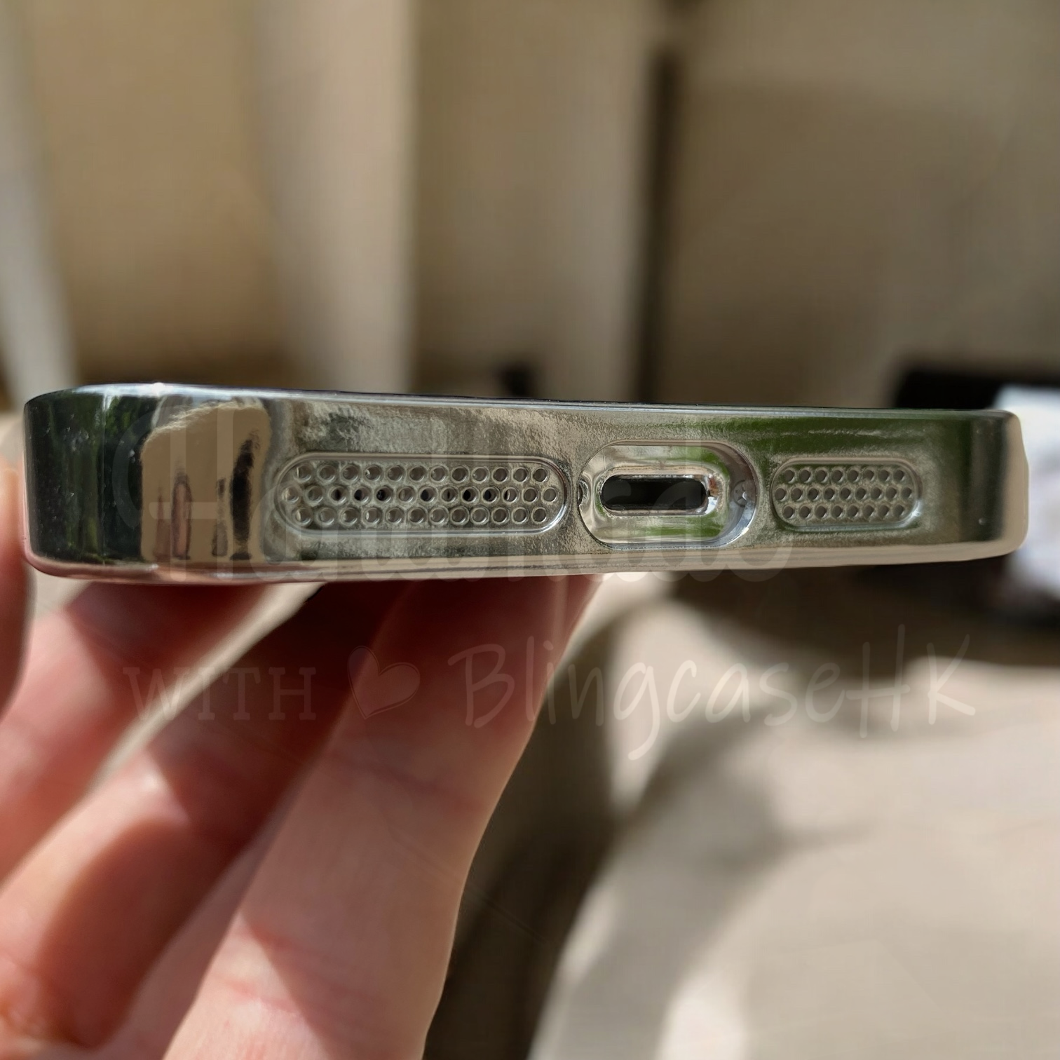 人像卡通化訂製 │ Q版姜濤 蘑菇亭 iPhone 鏡面手機殼