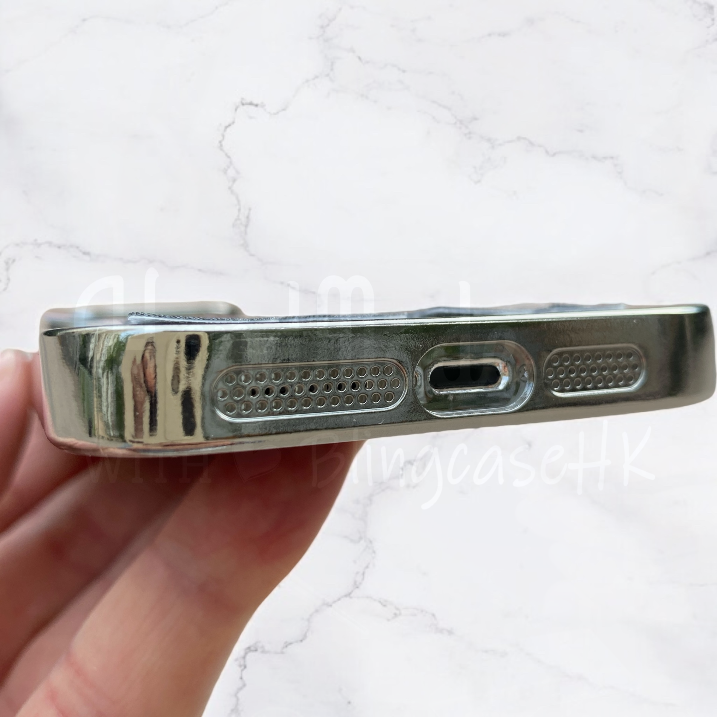 人像卡通化訂製 │ Q版Ivy So Q版Day iPhone 鏡面手機殼