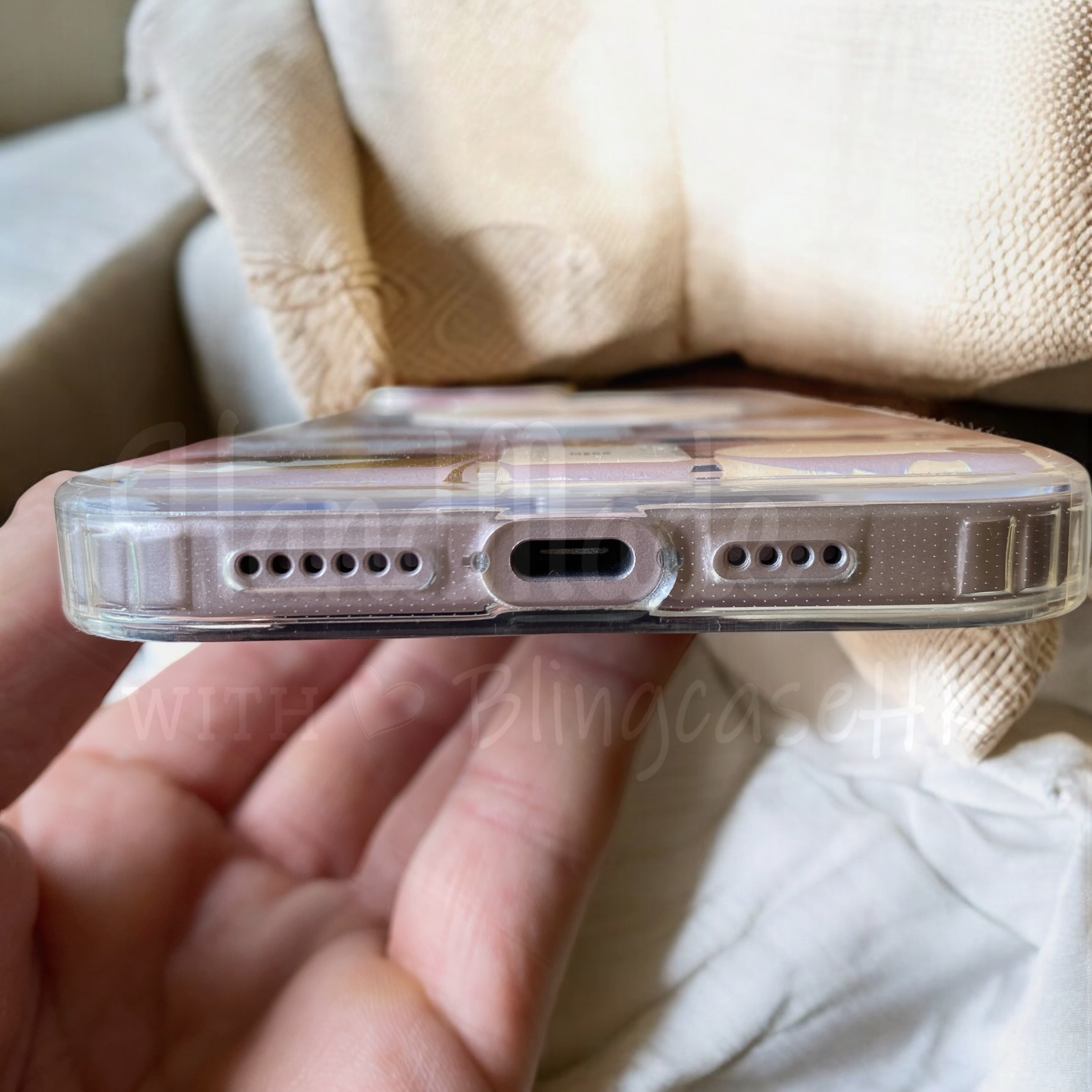 來圖寵物訂製 ｜ MagSafe 貓圖案 手工滴膠 iPhone 防摔手機殼