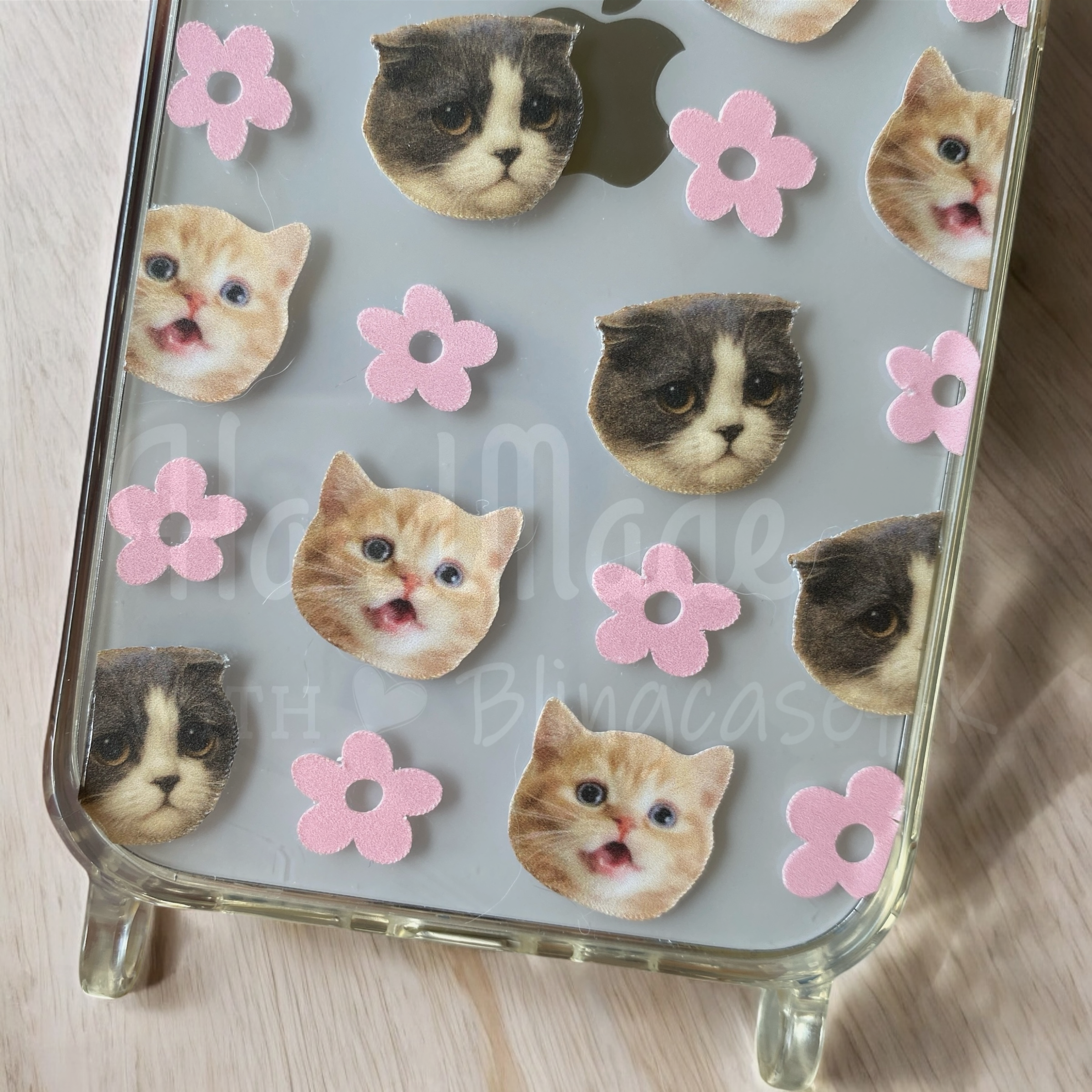 來圖寵物訂製 │ 花花編織掛繩 手工滴膠 Samsung Galaxy 三星 防摔手機殼