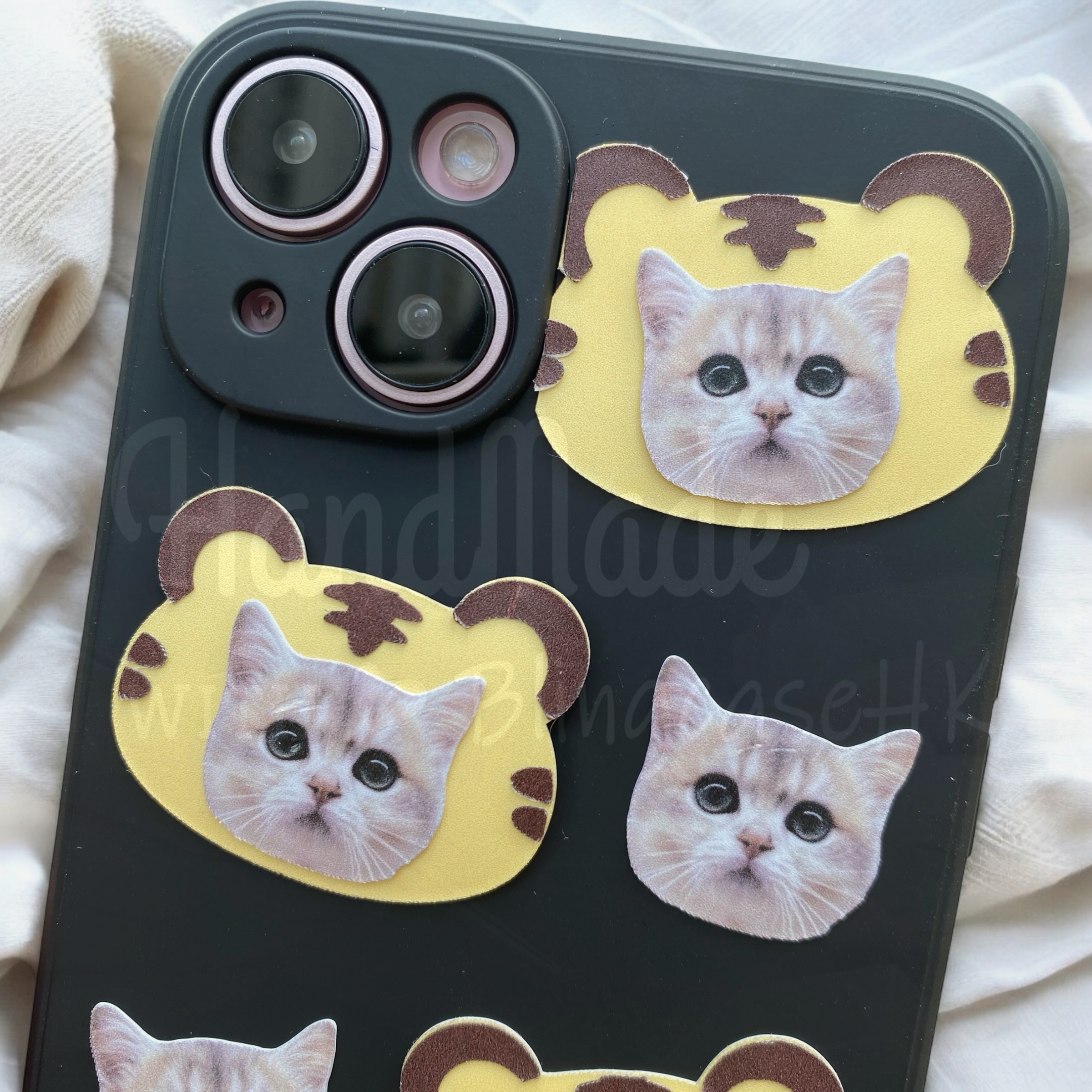 來圖寵物訂製 │ 老虎頭 Samsung Galaxy 三星 磨砂手機殼