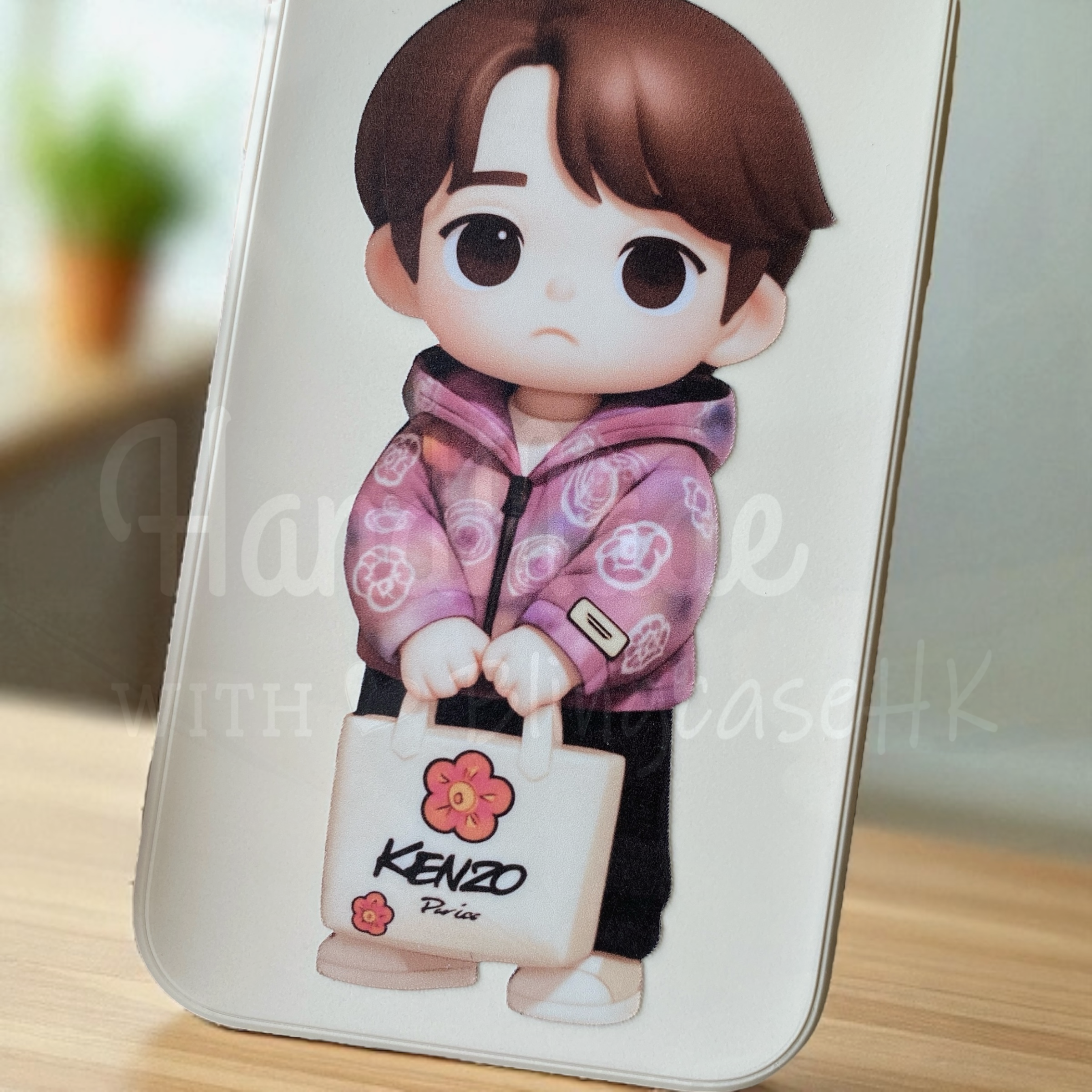 人像卡通化訂製 │ Q版姜濤 iPhone / Samsung Galaxy 三星 磨砂手機殼