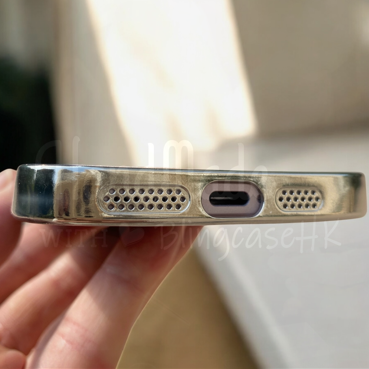 來圖寵物訂製 │ 老虎頭 iPhone 鏡面手機殼