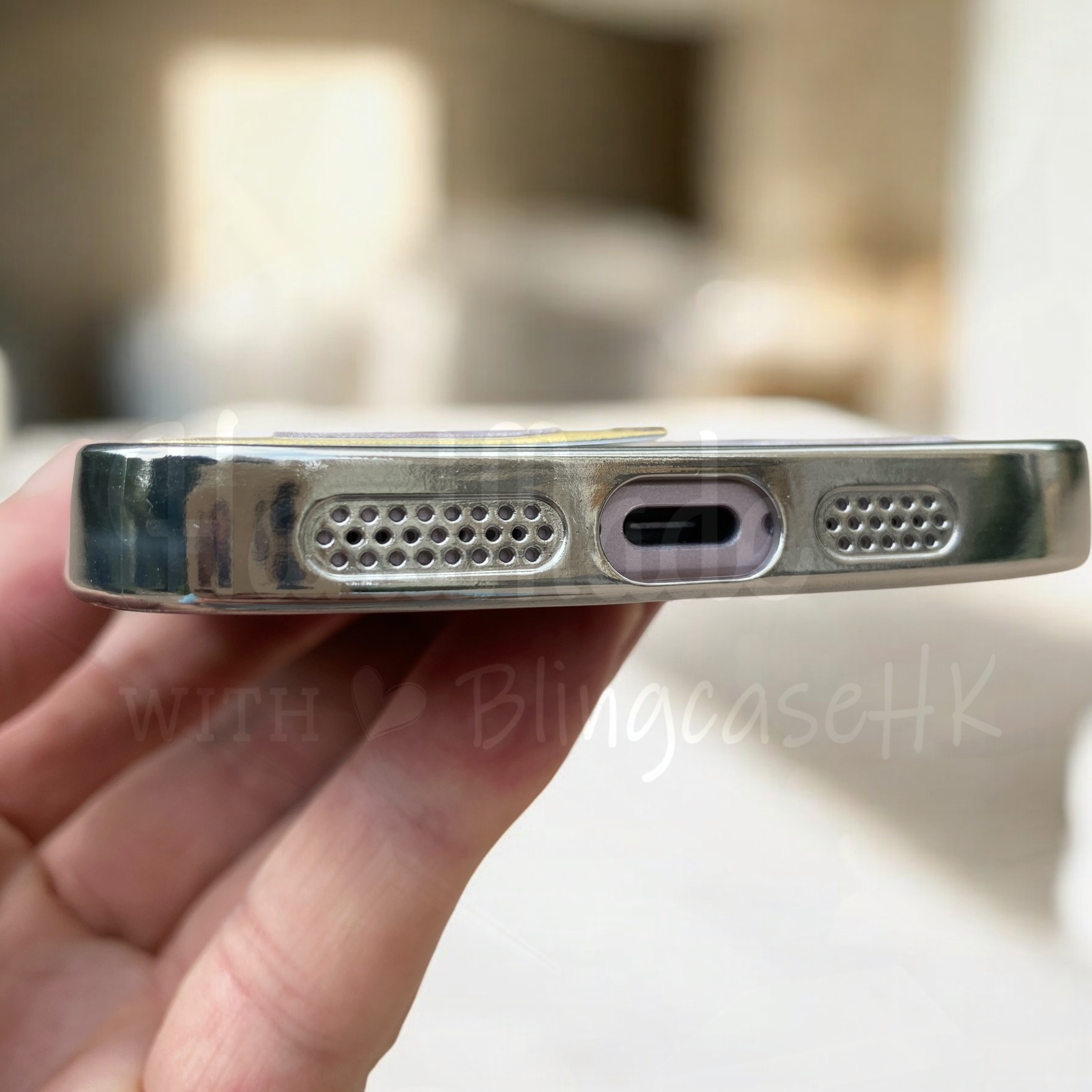 來圖寵物訂製 │ 老虎頭 iPhone 鏡面手機殼