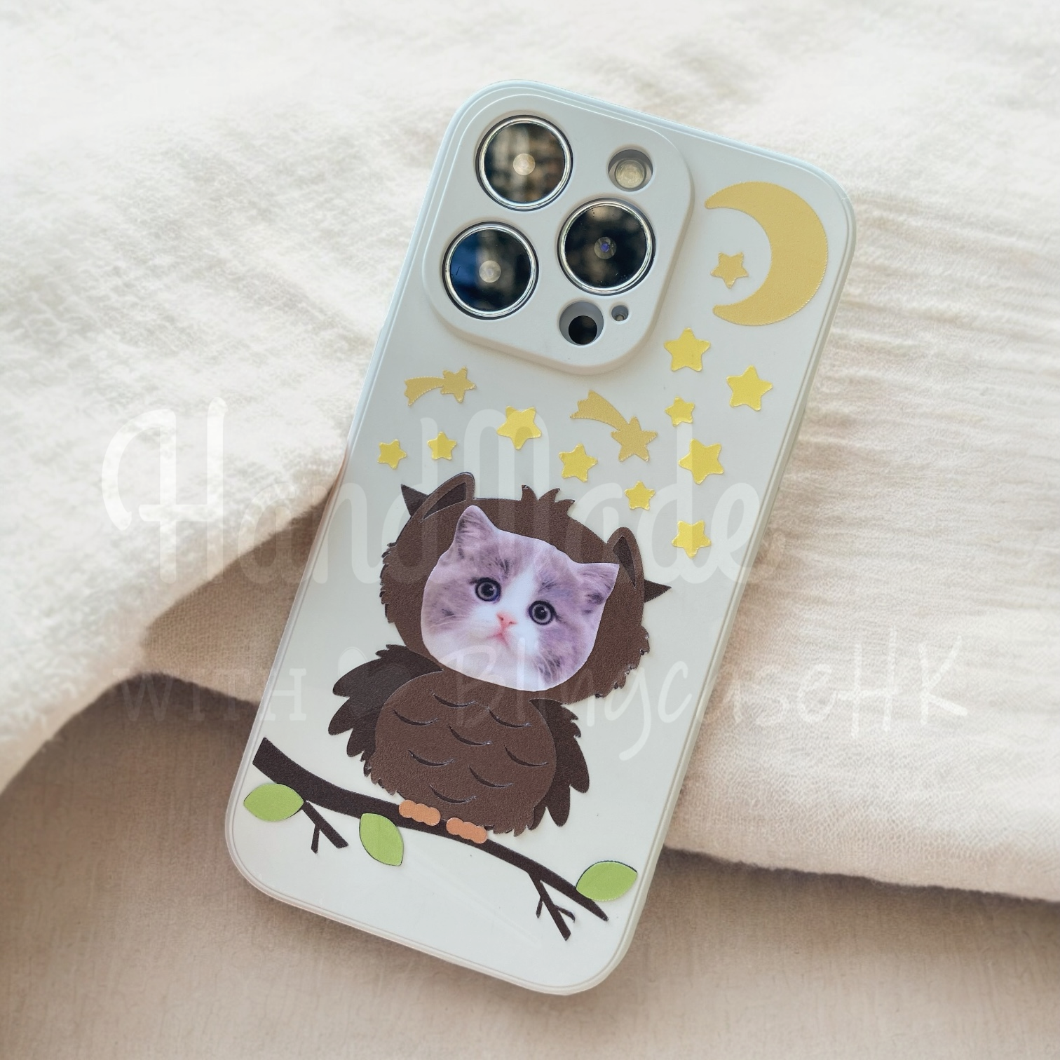 來圖寵物訂製 │ 貓頭鷹 Samsung Galaxy 三星 磨砂手機殼