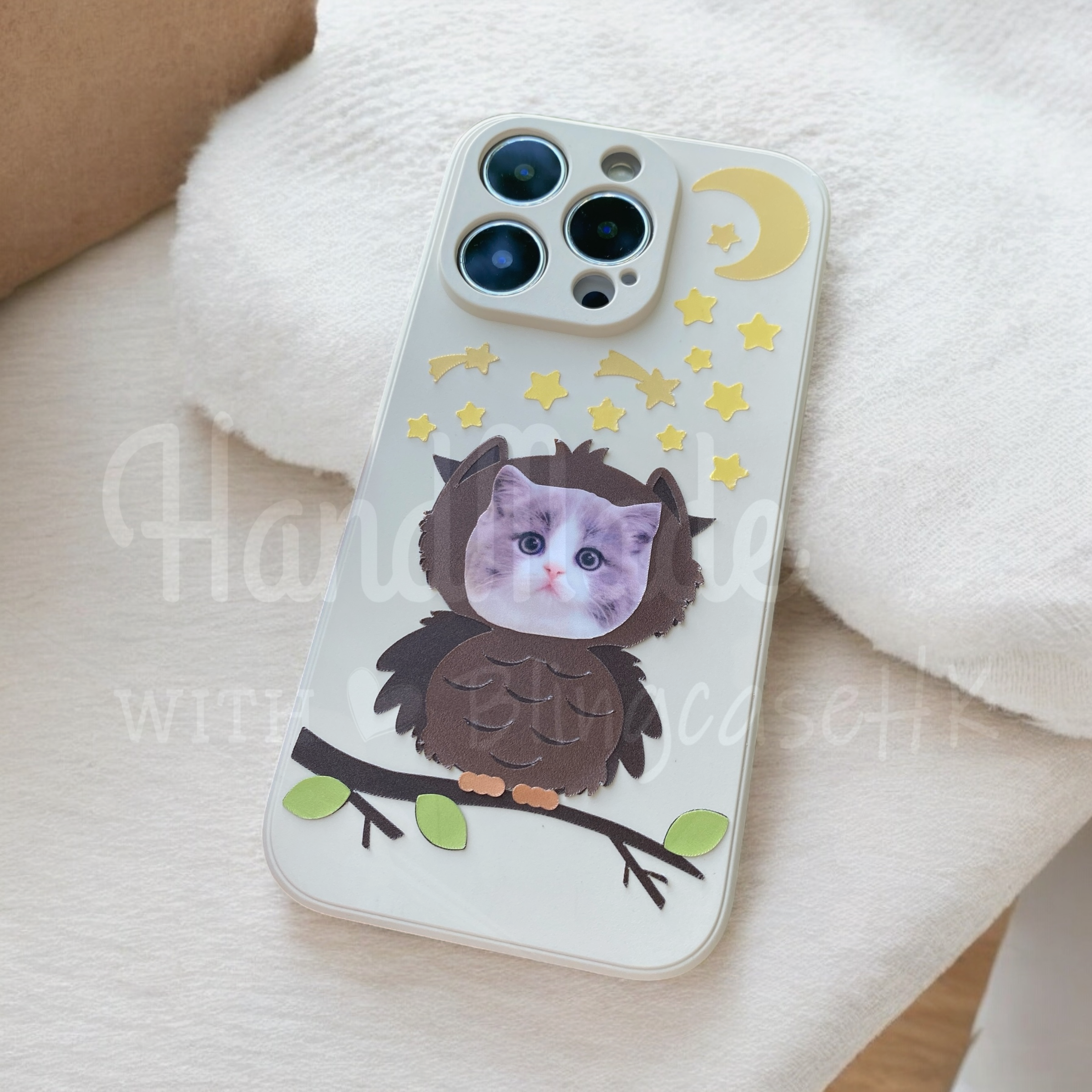 來圖寵物訂製 │ 貓頭鷹 Samsung Galaxy 三星 磨砂手機殼