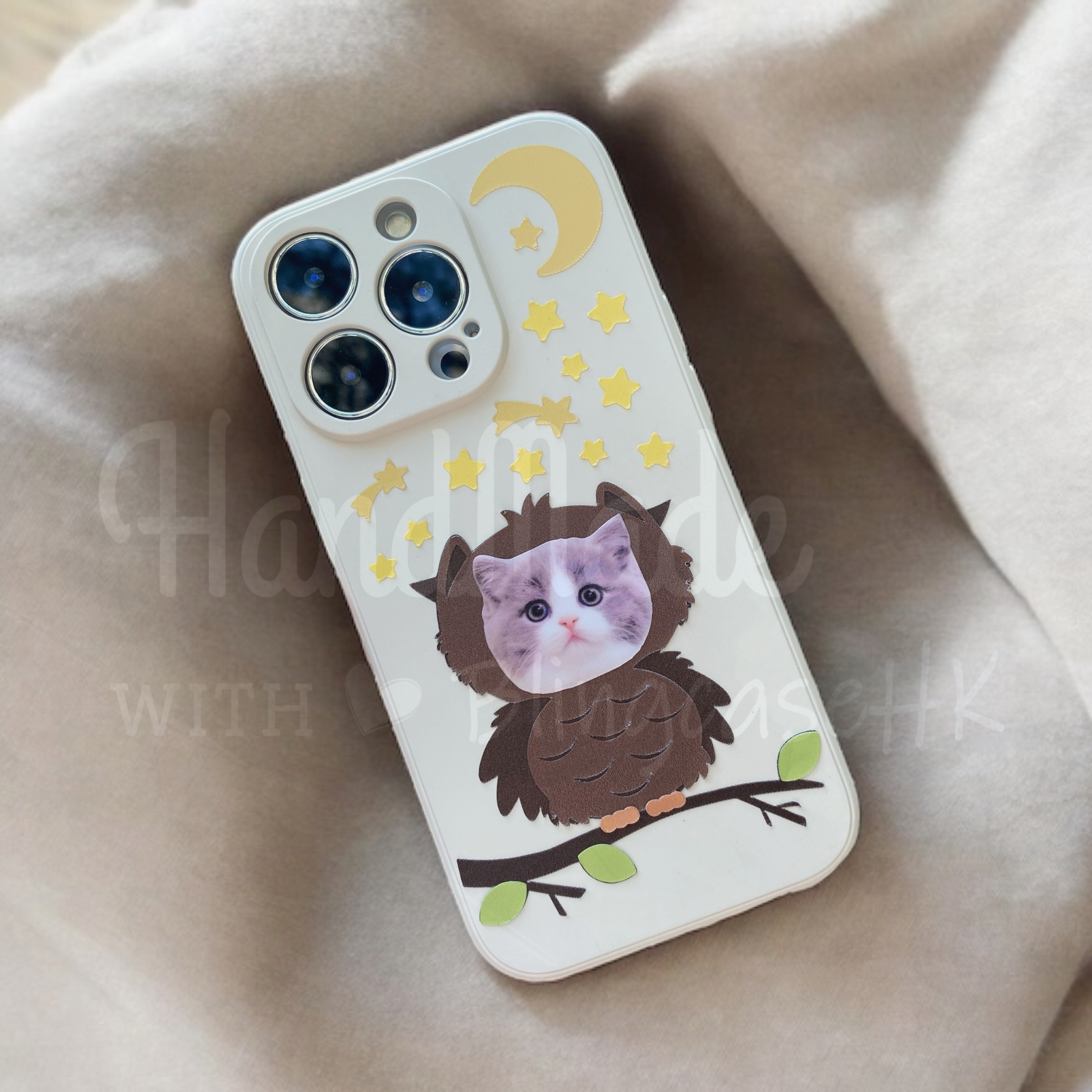 來圖寵物訂製 │ 貓頭鷹 Samsung Galaxy 三星 磨砂手機殼