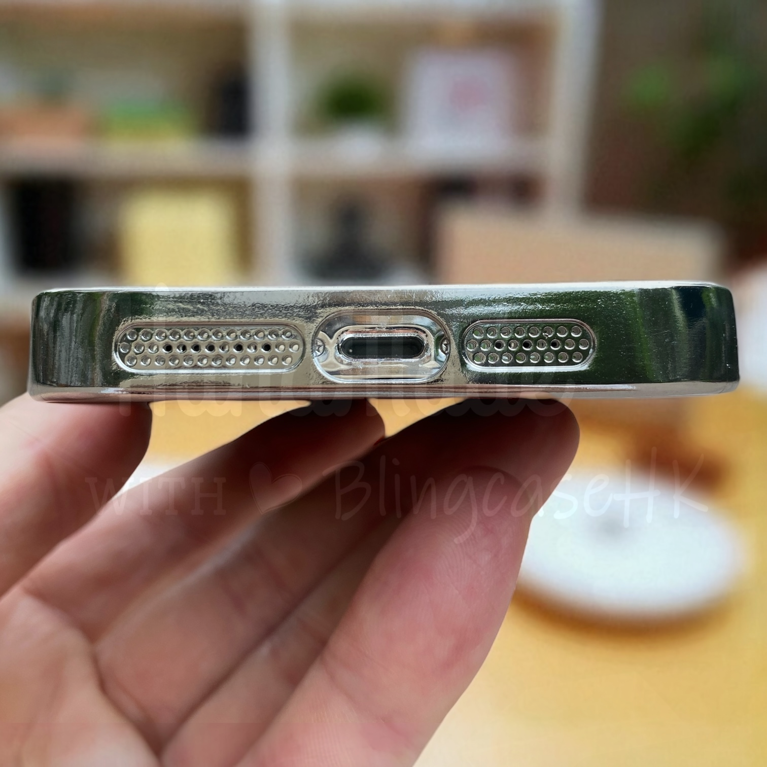 來圖寵物訂製 │ Q版蘑菇亭 iPhone 鏡面手機殼