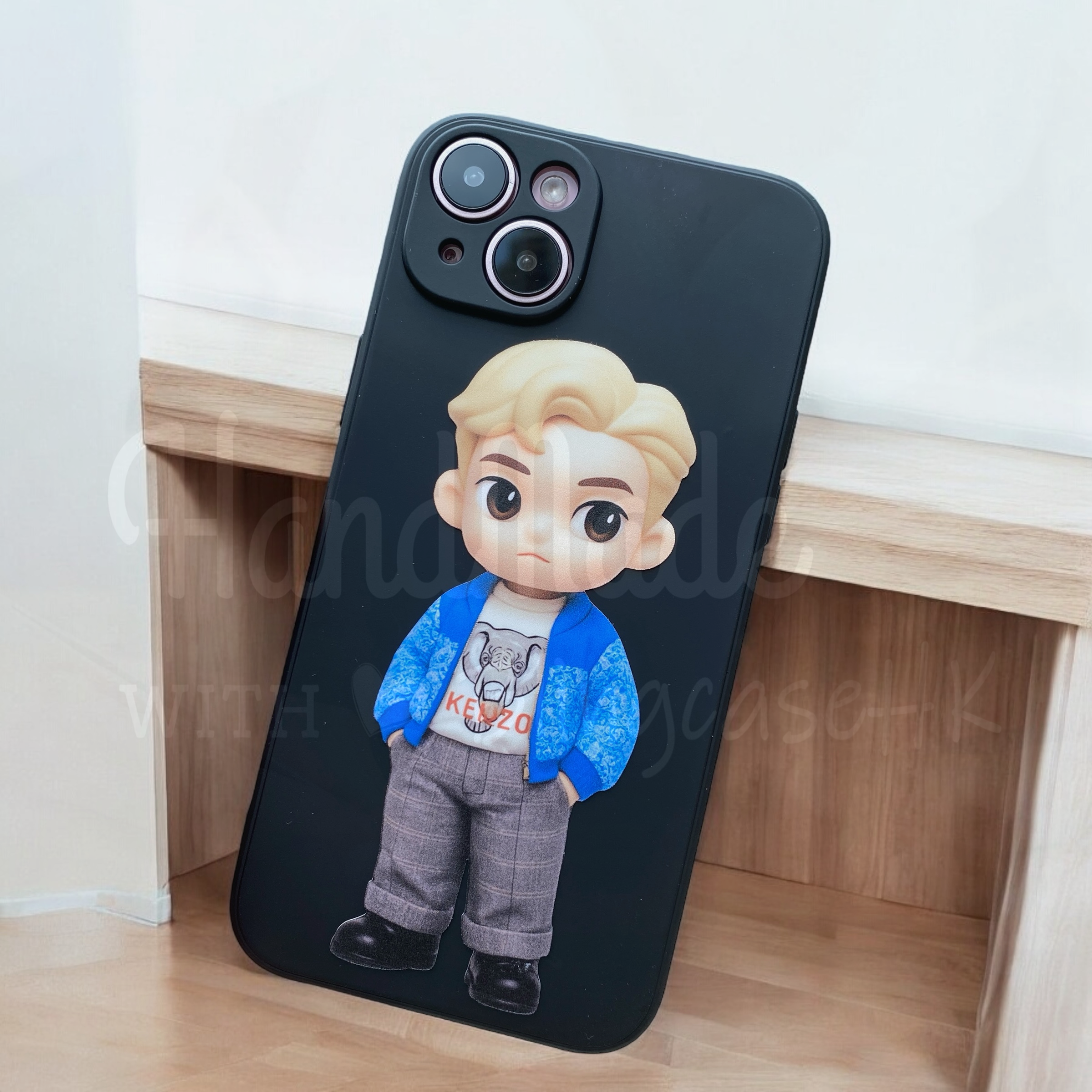 人像卡通化訂製 │ Q版Edan iPhone / Samsung Galaxy 三星 磨砂手機殼