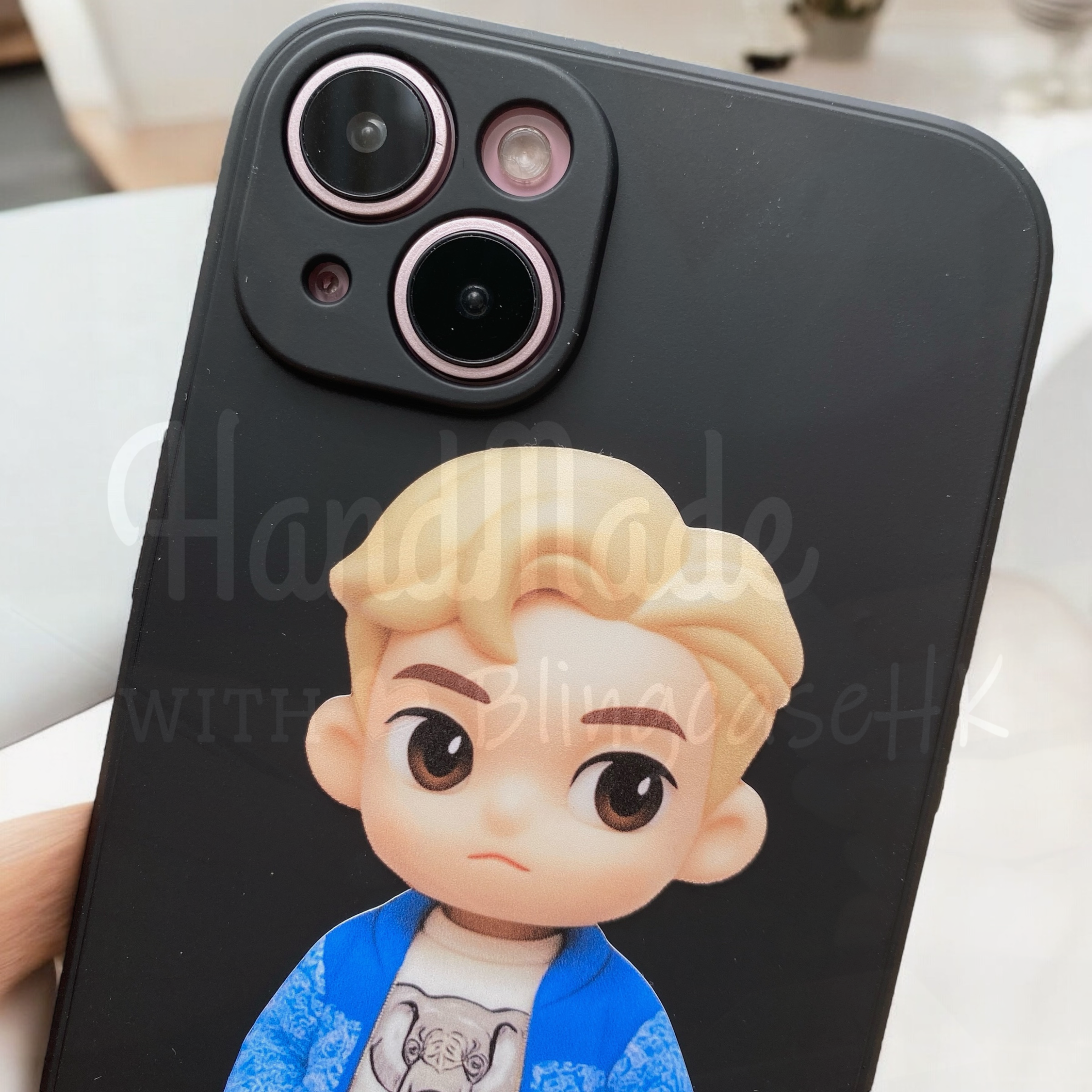 人像卡通化訂製 │ Q版Edan iPhone / Samsung Galaxy 三星 磨砂手機殼