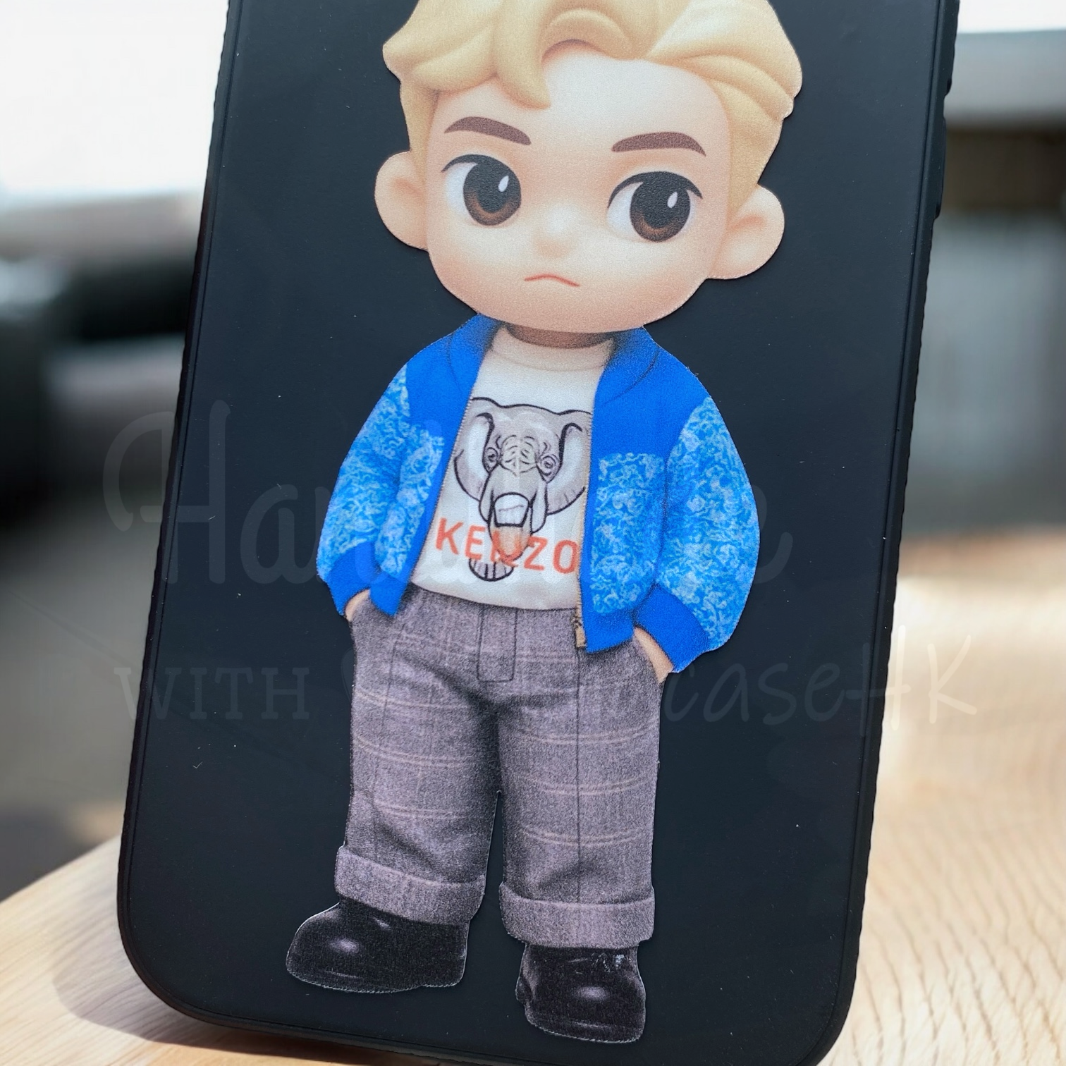 人像卡通化訂製 │ Q版Edan iPhone / Samsung Galaxy 三星 磨砂手機殼