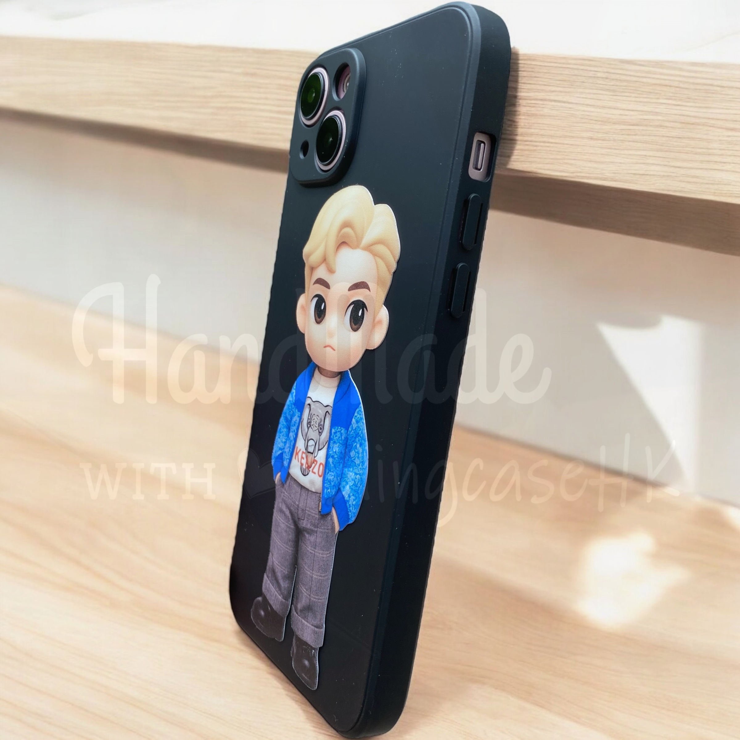 人像卡通化訂製 │ Q版Edan iPhone / Samsung Galaxy 三星 磨砂手機殼