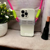 Handmade│ Adjustable Crossbody Strap Retro Metal Stand iPhone / Samsung Phone Case 