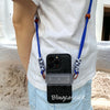 Handmade│ Adjustable Crossbody Strap Retro Metal Stand iPhone / Samsung Phone Case 