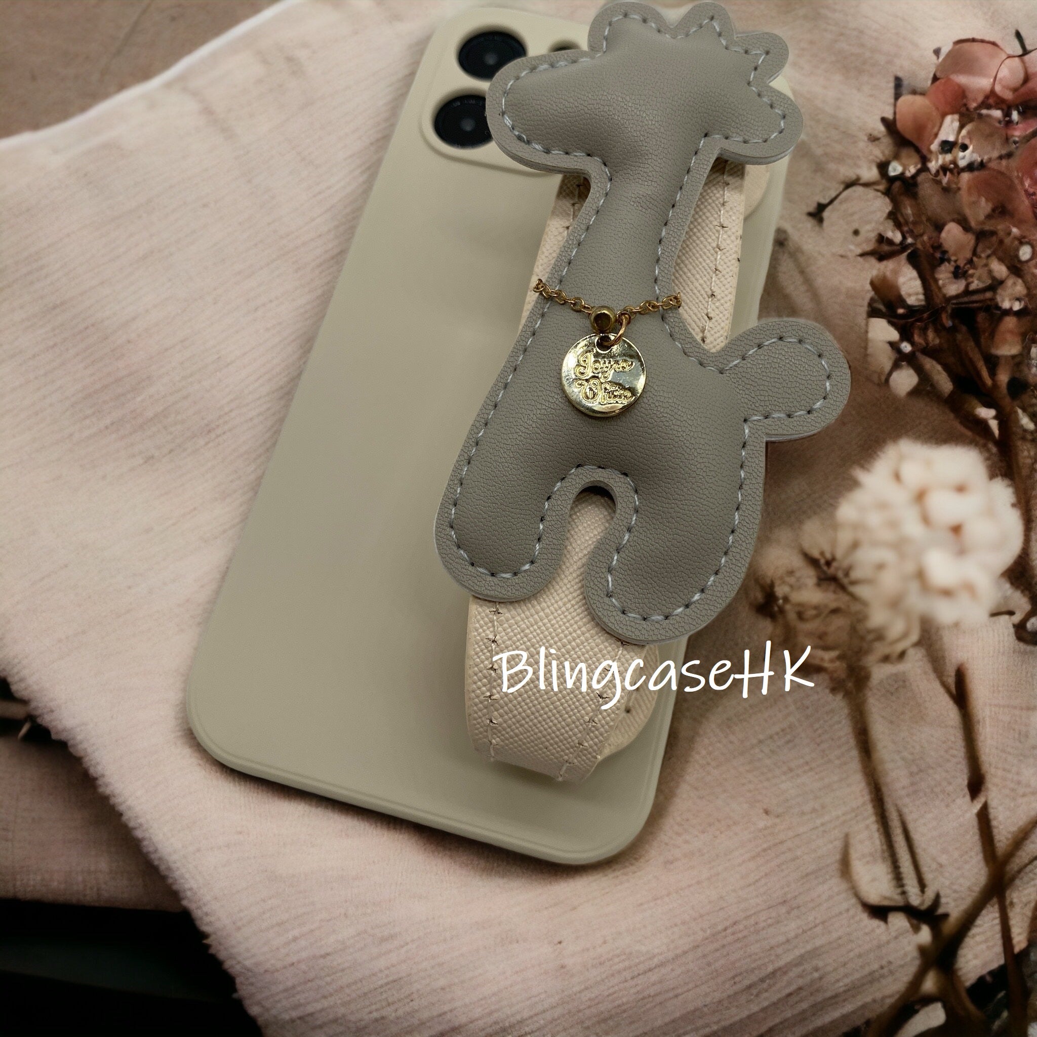 Handmade│Giraffe wristband iPhone / Samsung phone case 