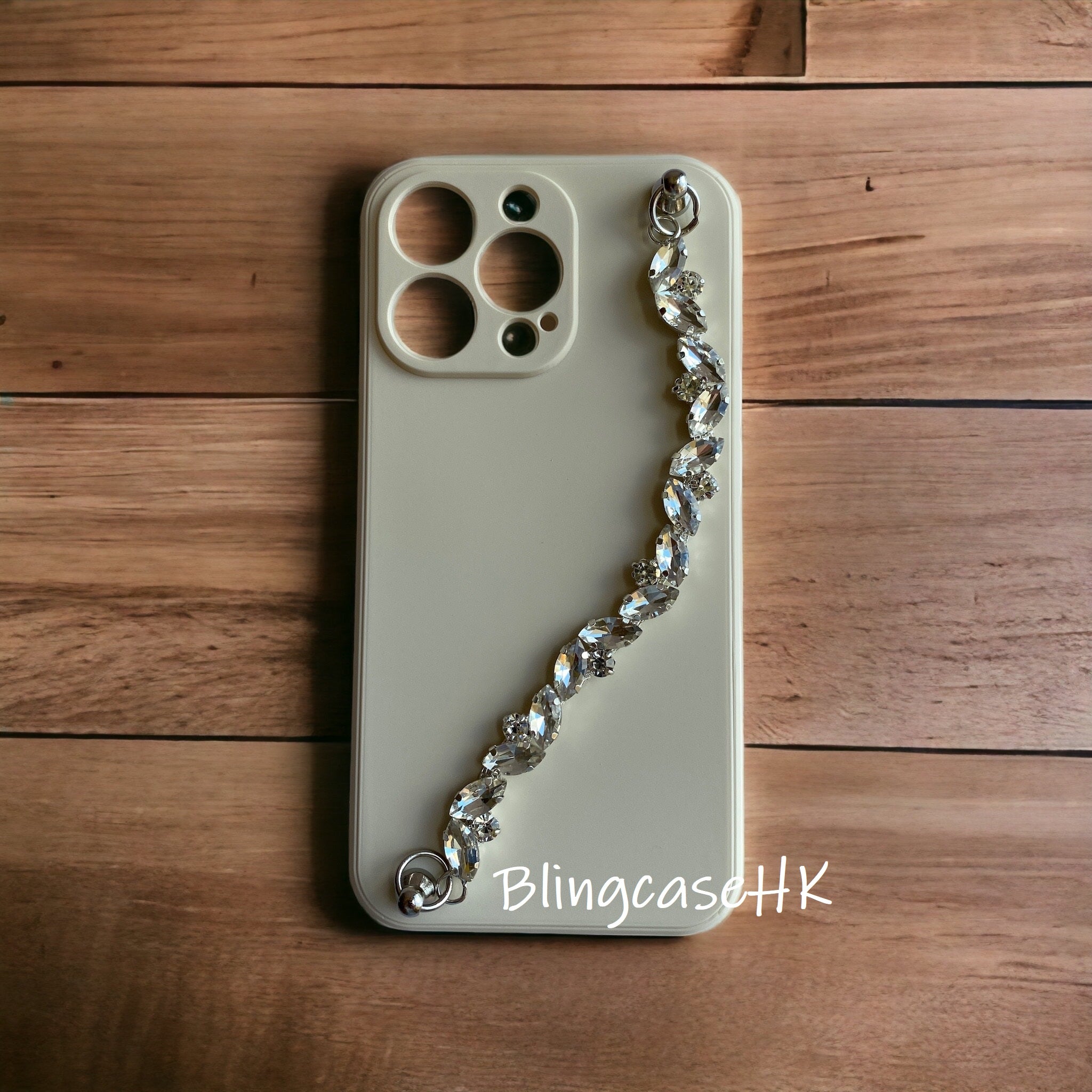 Handmade │ Bracelet lanyard + adjustable cross-body strap iPhone / Samsung mobile phone case 