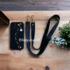 Handmade │ Bracelet lanyard + adjustable cross-body strap iPhone / Samsung mobile phone case 