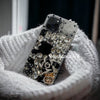 Purely handmade birthday gift for girls│rhinestone crystal iPhone / Samsung mobile phone case 