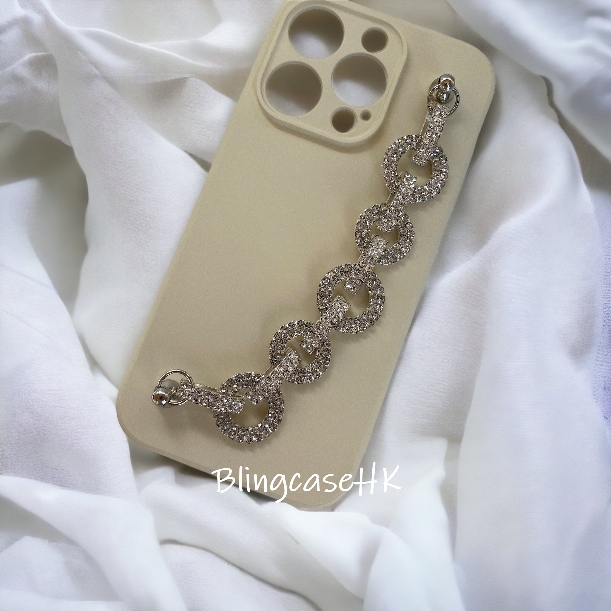 Handmade │ Bracelet lanyard + adjustable cross-body strap iPhone / Samsung mobile phone case 