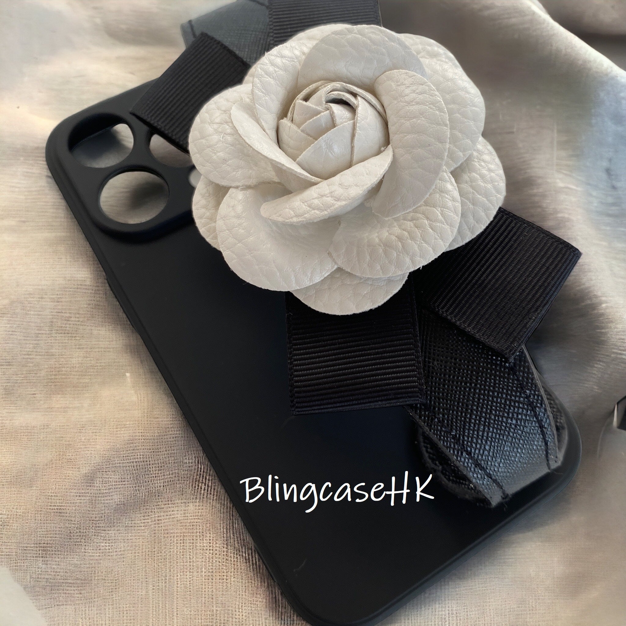 Handmade│Flower wristband iPhone / Samsung phone case 