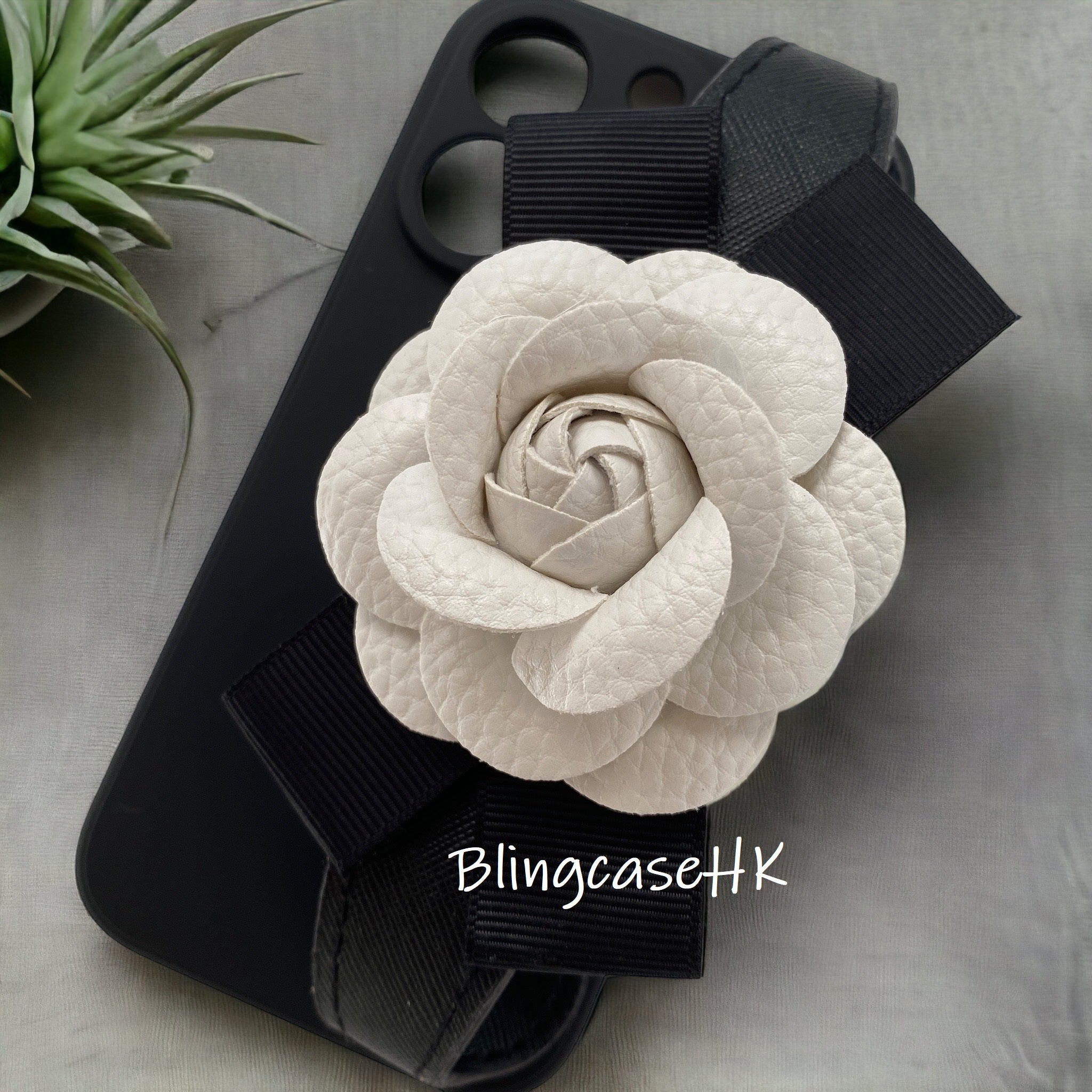 Handmade│Flower wristband iPhone / Samsung phone case 