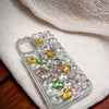 Purely handmade goddess must-have│rhinestone crystal lip iPhone/Samsung mobile phone case 