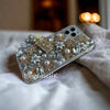 Purely handmade goddess must-have│rhinestone crystal lip iPhone/Samsung mobile phone case 