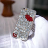 Purely handmade goddess must-have│rhinestone crystal lip iPhone/Samsung mobile phone case 