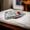 Purely handmade goddess must-have│rhinestone crystal lip iPhone/Samsung mobile phone case 