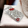 Purely handmade goddess must-have│rhinestone crystal lip iPhone/Samsung mobile phone case 