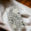 Purely handmade│Rhinestone crystal flower iPhone / Samsung phone case 