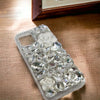 Purely handmade│Rhinestone crystal flower iPhone / Samsung phone case 