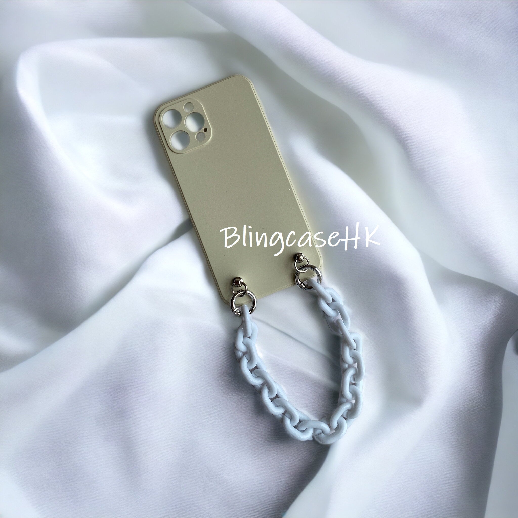 Handmade │ Bracelet lanyard + adjustable cross-body strap iPhone / Samsung mobile phone case 