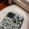 Purely handmade goddess must-have│rhinestone crystal lip iPhone/Samsung mobile phone case 