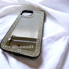 Purely handmade │ Goddess must-have crystal rhinestone iPhone mirror phone case 