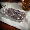 Purely handmade│Cross strap perfume bottle crystal rhinestone iPhone / Samsung mobile phone case 