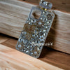 Purely handmade│Cross strap perfume bottle crystal rhinestone handbag iPhone / Samsung mobile phone case 