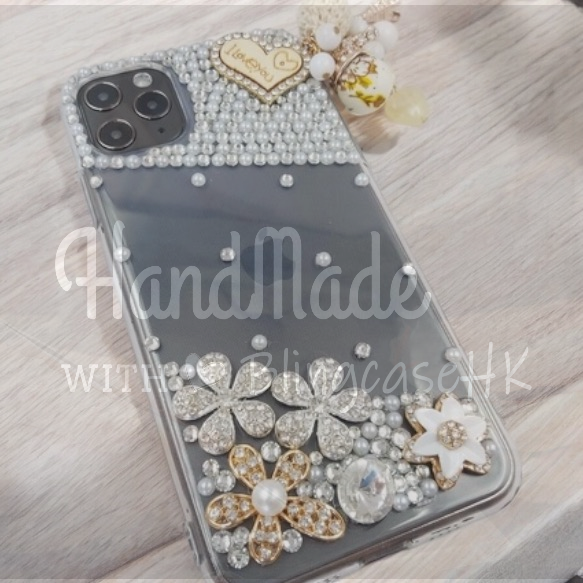 Purely handmade goddess must-have│rhinestone crystal lip iPhone/Samsung mobile phone case 