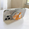 手工滴膠 │  磁吸 MagSafe 貓圖案 貓磁吸支架 iPhone 防摔手機殼