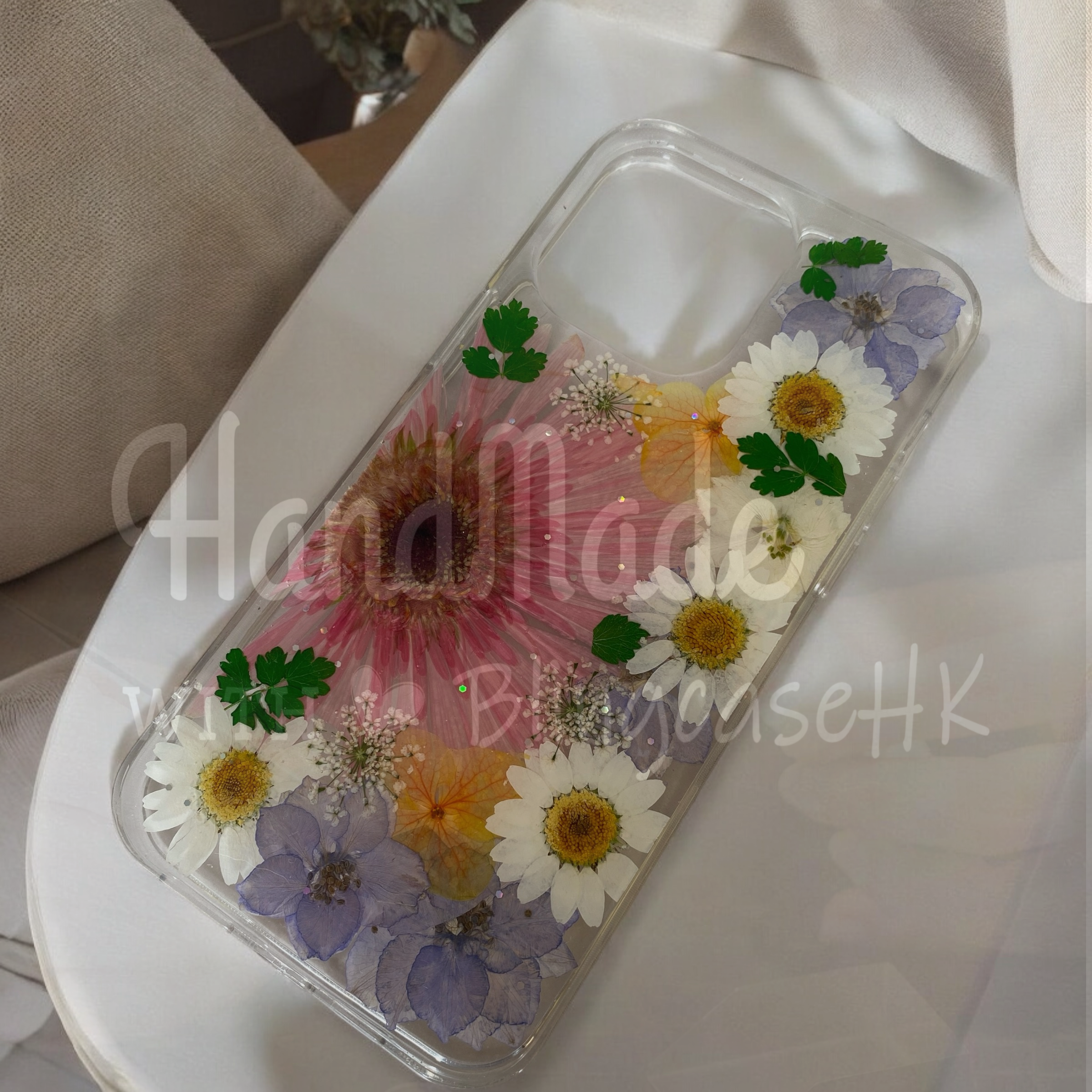 Purely handmade │ Goddess must-have crystal rhinestone iPhone mirror phone case 