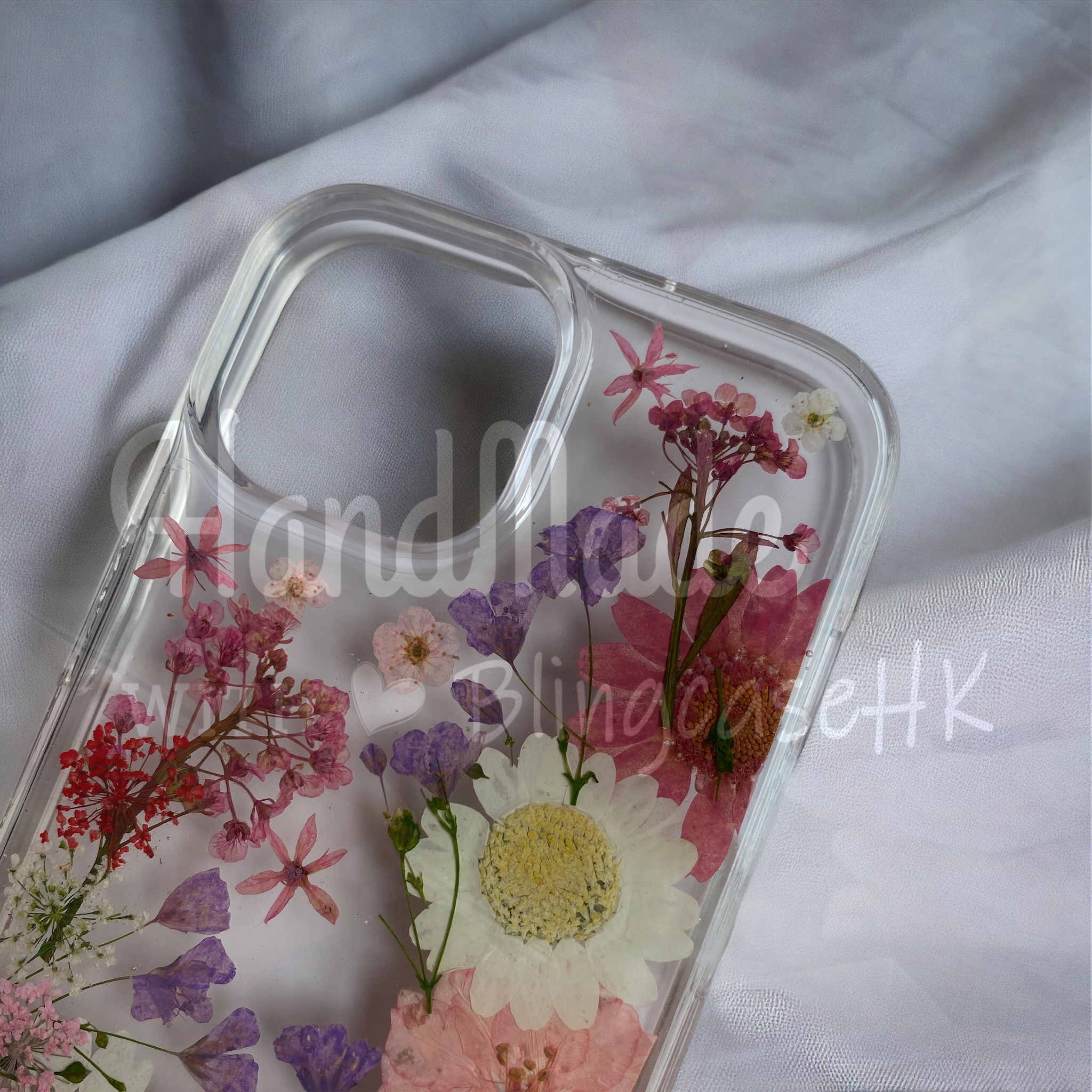 Purely handmade cat slave must-have│Ximi gift dried flower immortal flower iPhone case 