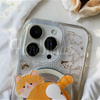 手工滴膠 │  磁吸 MagSafe 貓圖案 貓磁吸支架 iPhone 防摔手機殼