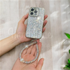 Handmade│ Crystal Cat Wristband Bracelet Lanyard iPhone Glue Phone Case 