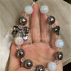 Handmade│ Crystal Cat Wristband Bracelet Lanyard iPhone Glue Phone Case 