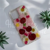 Purely handmade girl series│Dried flower embossed preserved flower iPhone case 