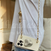 Handmade│ Adjustable Crossbody Strap Retro Metal Stand iPhone / Samsung Phone Case 