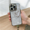 Handmade│ Crystal Cat Wristband Bracelet Lanyard iPhone Glue Phone Case 