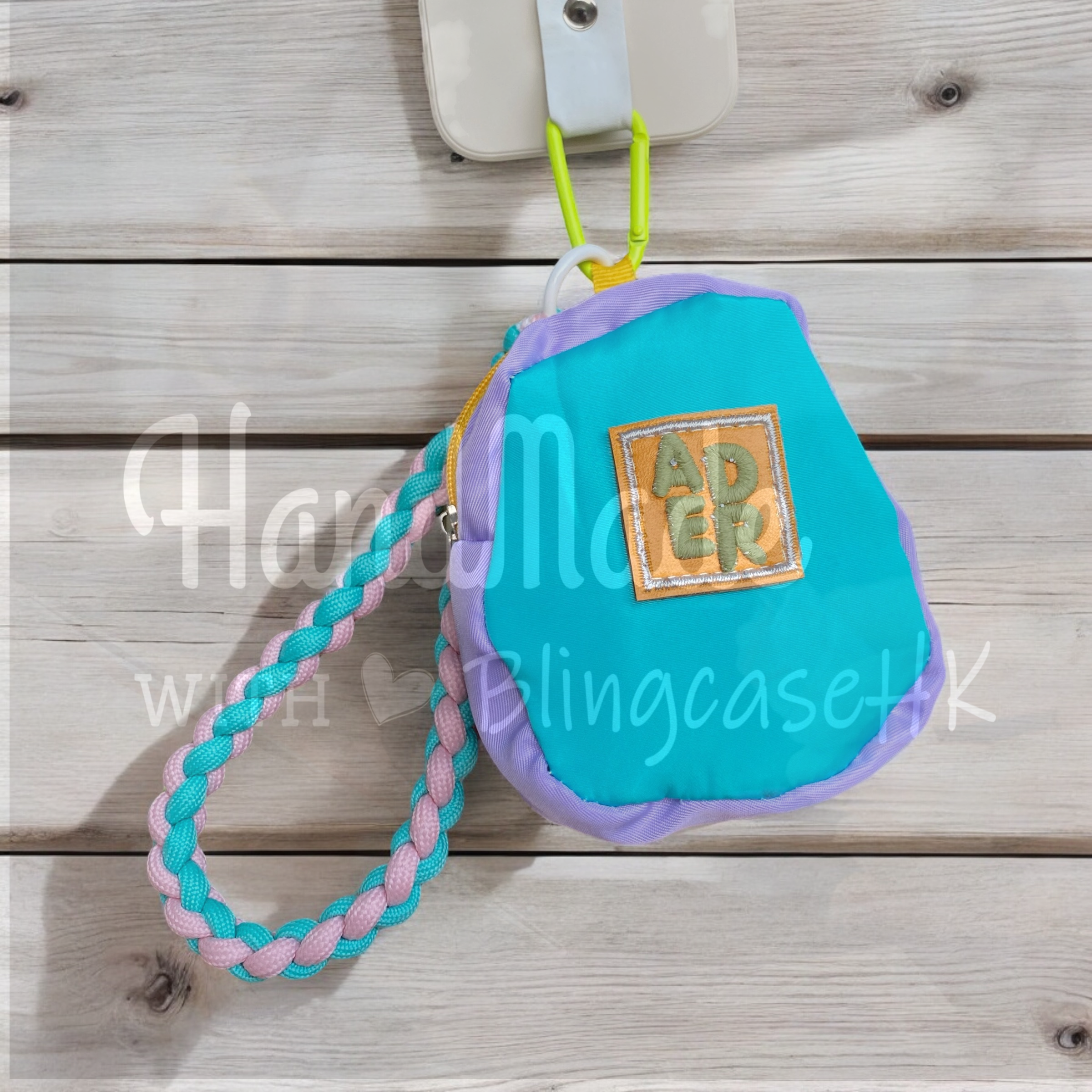 Handmade │ Bracelet lanyard + adjustable cross-body strap iPhone / Samsung mobile phone case 