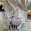 Handmade │ Bracelet lanyard + adjustable cross-body strap iPhone / Samsung mobile phone case 